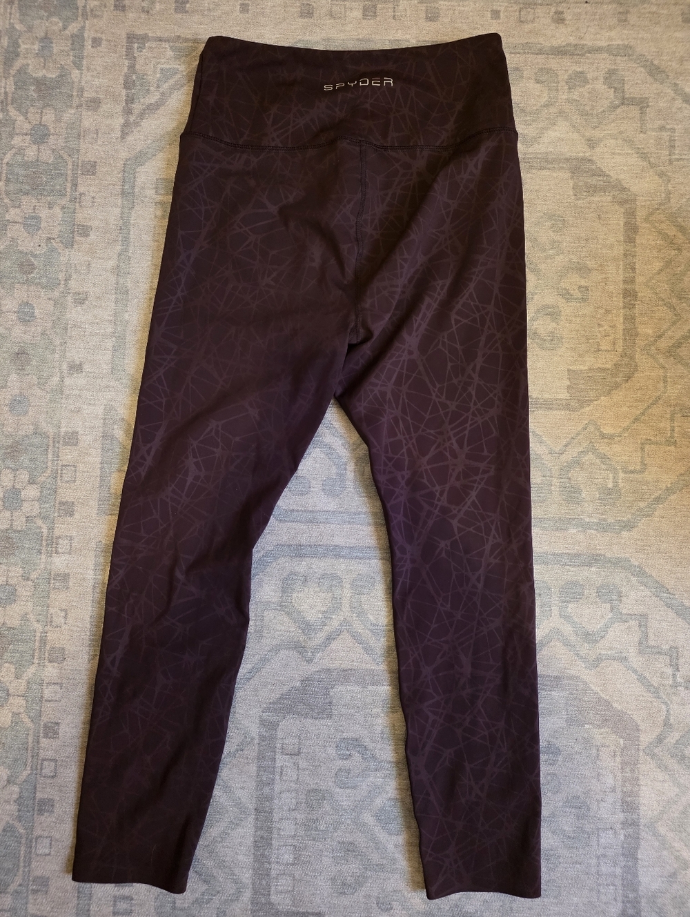 Spyder Maroon/Purple Performance Jacket Interior